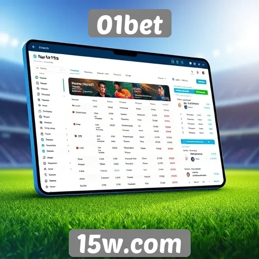 Experiência do usuário na plataforma 01bet